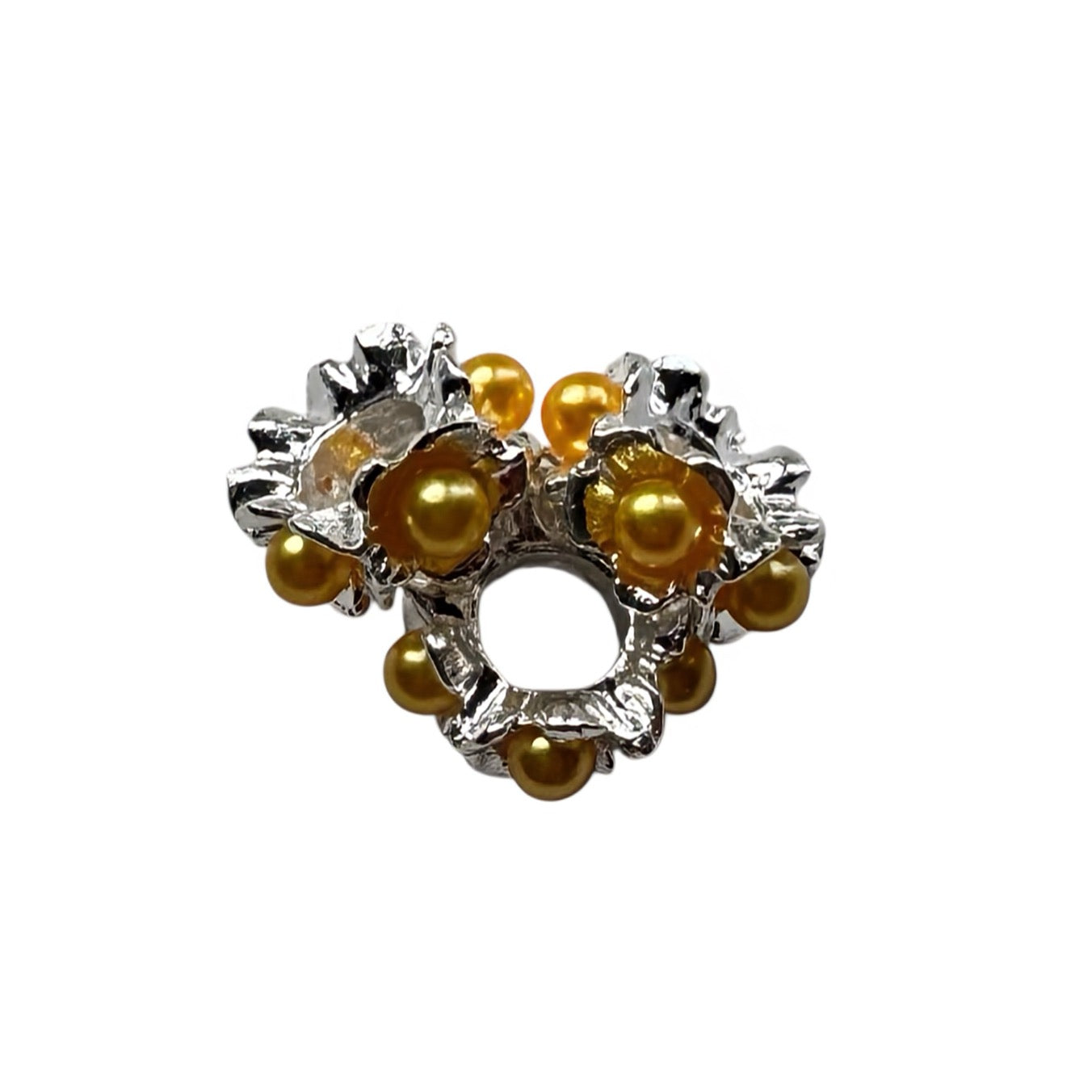 Sterling Silver & Pearl Spacers