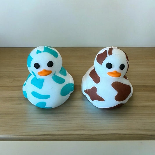 Custom Color Cow Print Duck Focal