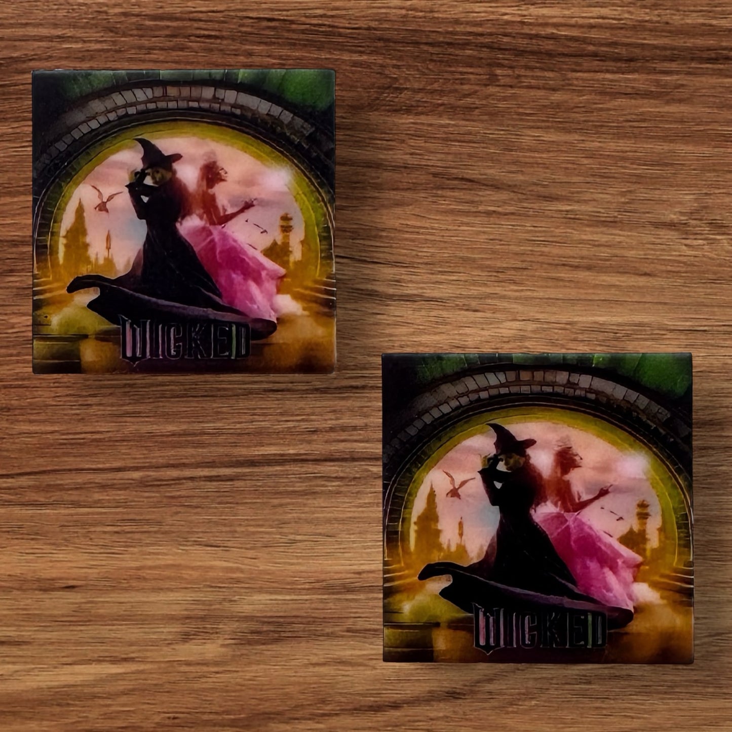 Pink & Green Witch Focal