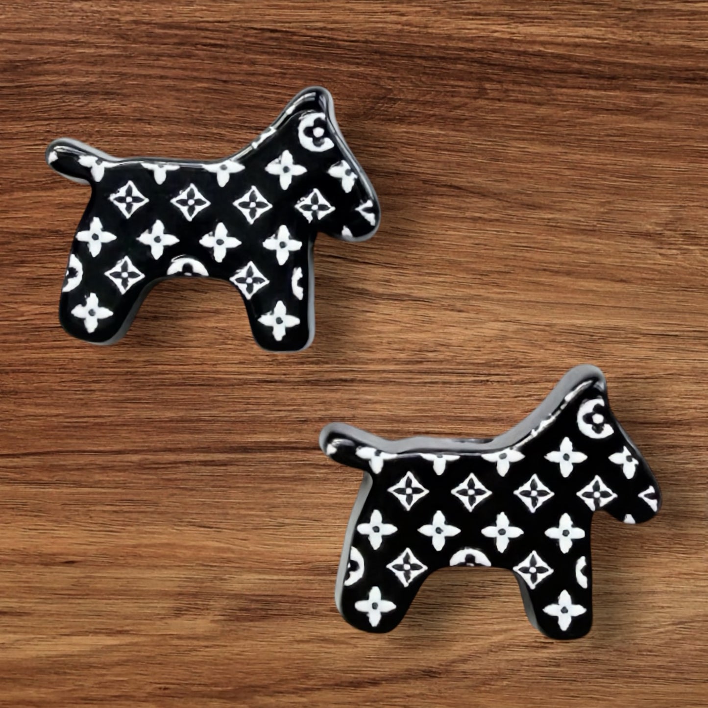 Acrylic Designer Dog Bead