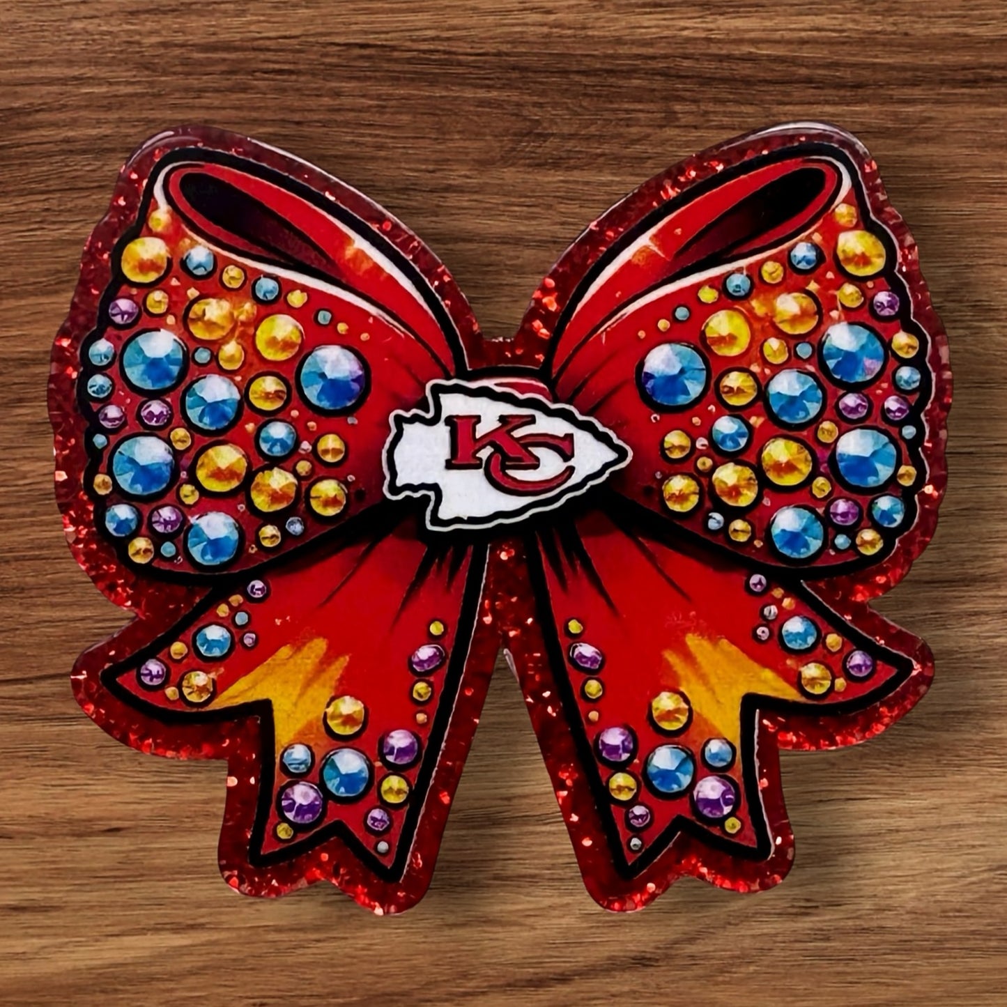 KC Bow Acrylic Flatback