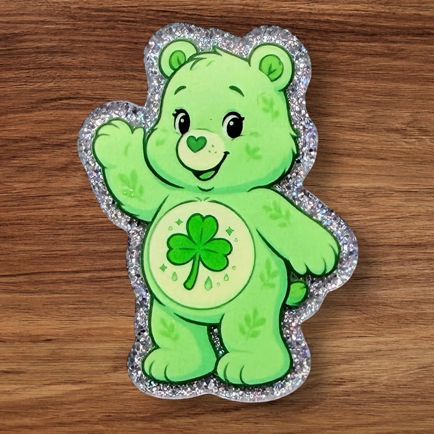 St Patty’s Day Bear Acrylic Flatback