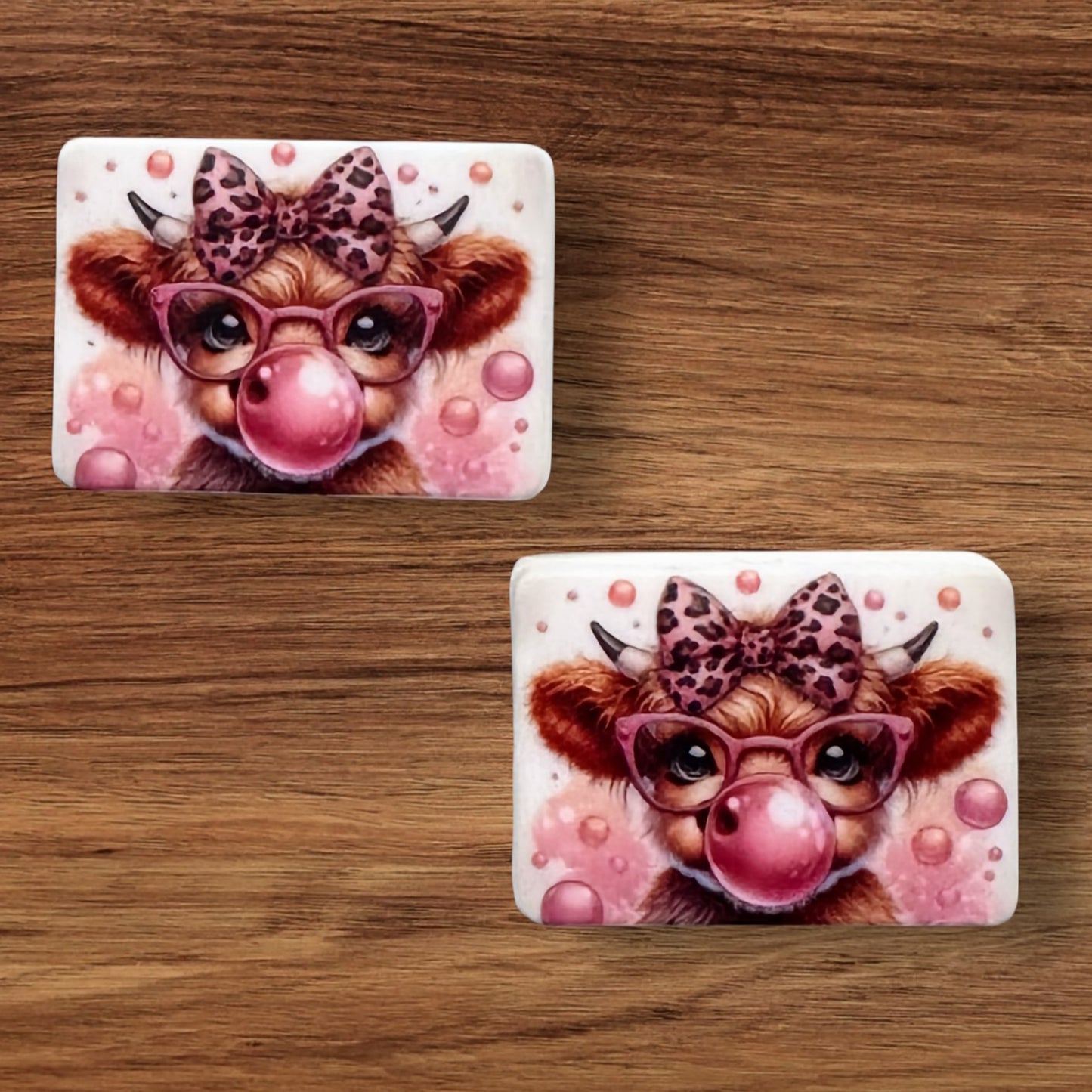 Cow Blowing Bubbles Focal