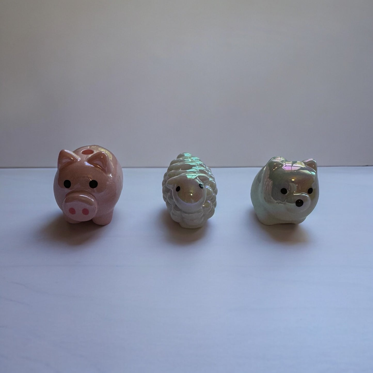 Acrylic Farm Animal Beads