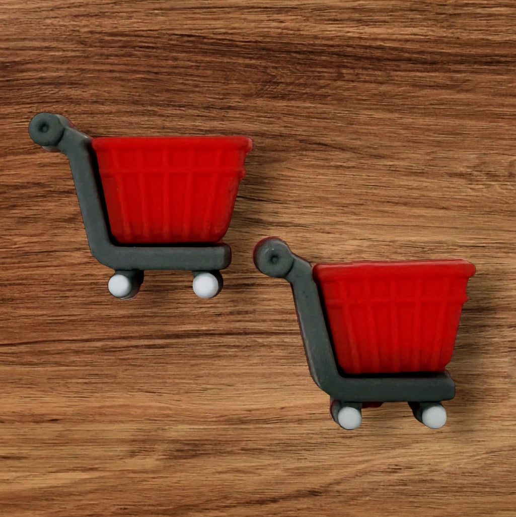 3-D Shopping Cart Focal