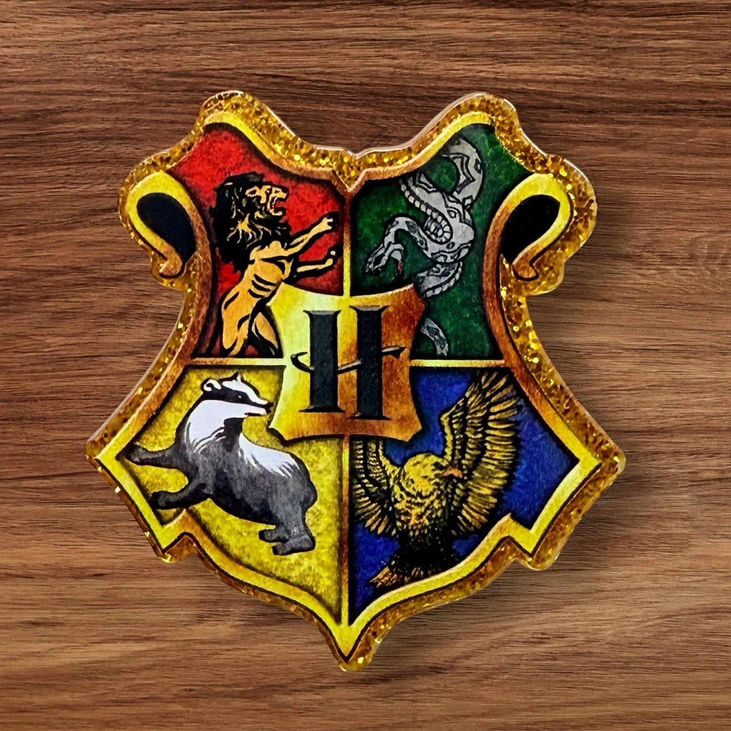 HP Crest Acrylic Flatback