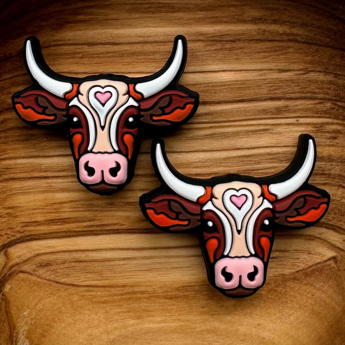 Cow with Heart Focal