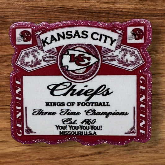 Football Acrylic Flatback