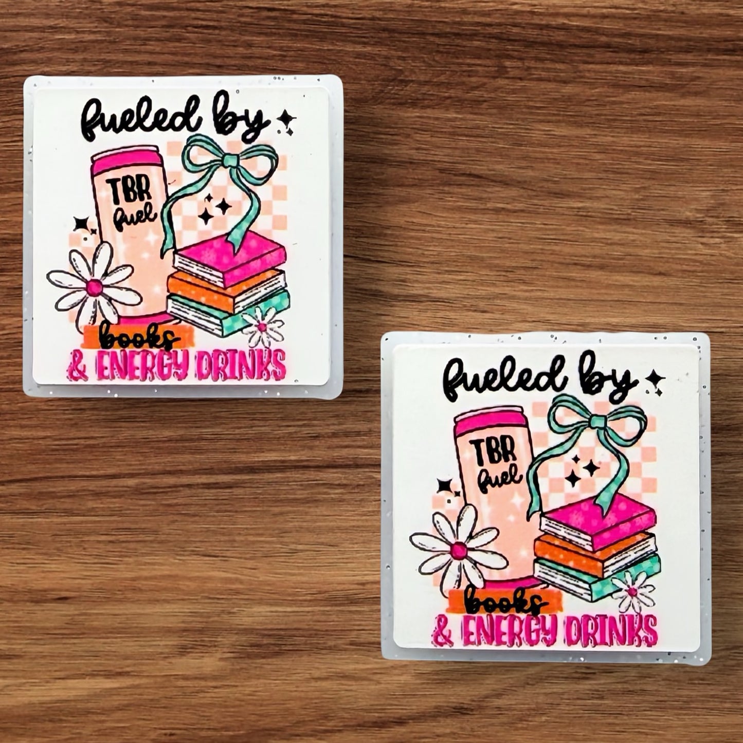 Fueled By Books & Energy Drinks Focal (Custom)