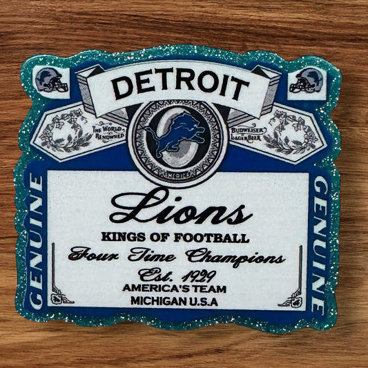 Football Acrylic Flatback