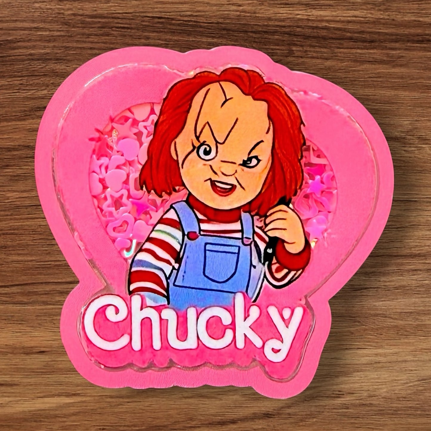 Chucky Acrylic Shaker Focal