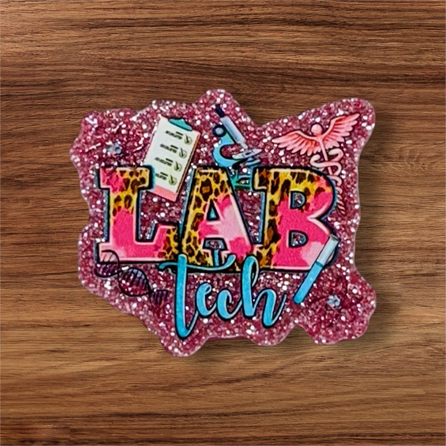 Lab Tech Acrylic Flatback