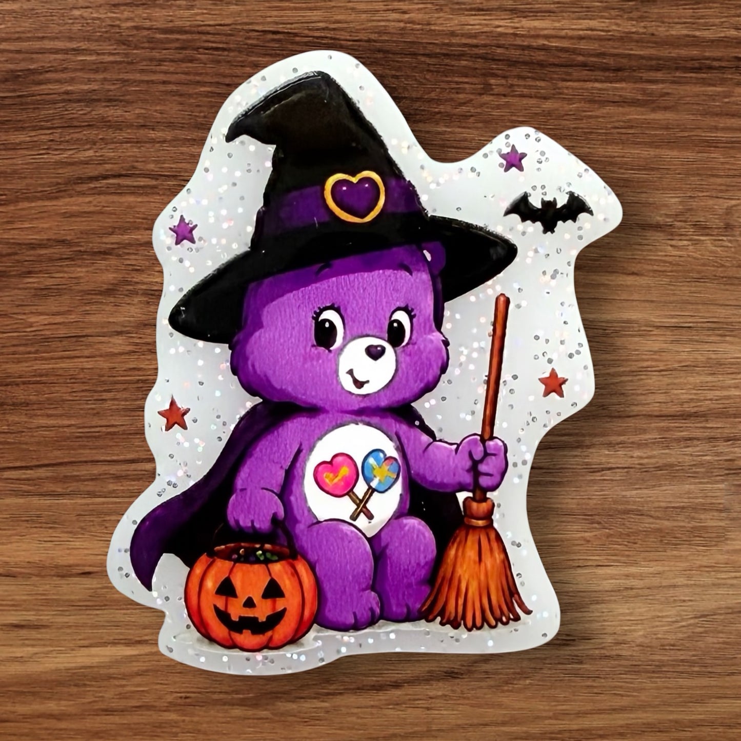 Witchy Bear Acrylic Flatback