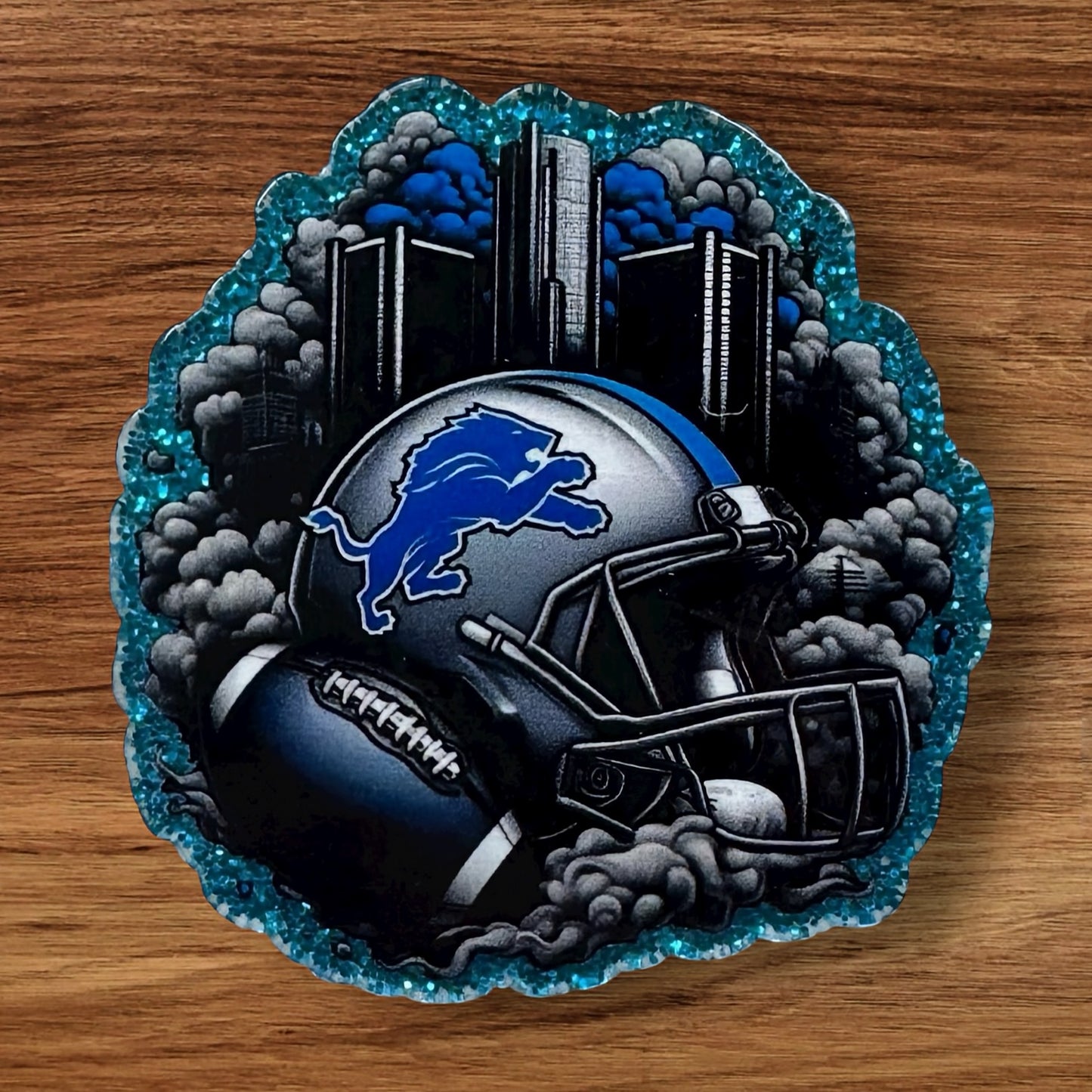 Football Acrylic Flatback
