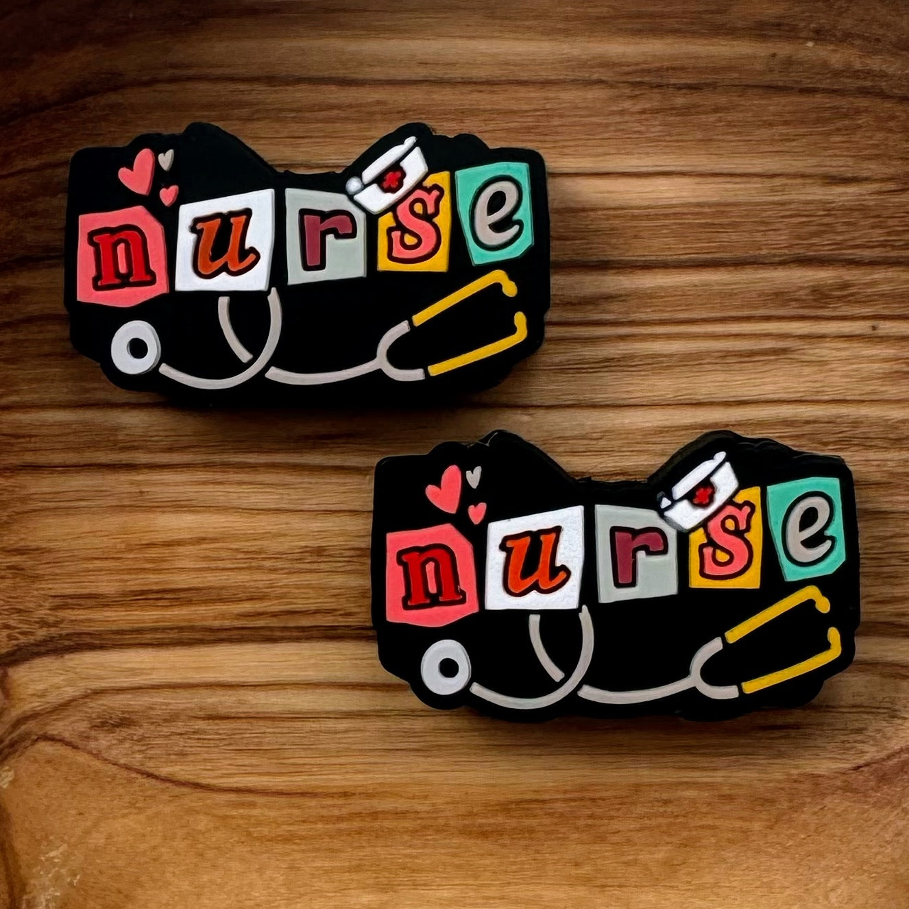 Block Letter Nurse Focal