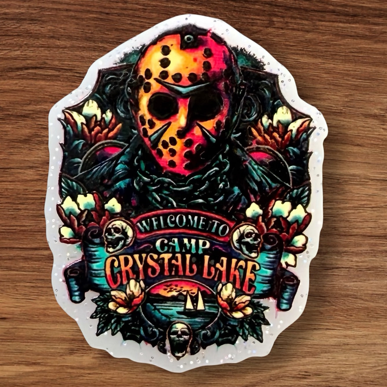 Camp Crystal Lake Acrylic Flatback