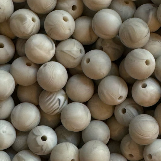 12mm Stone Silicone Bead