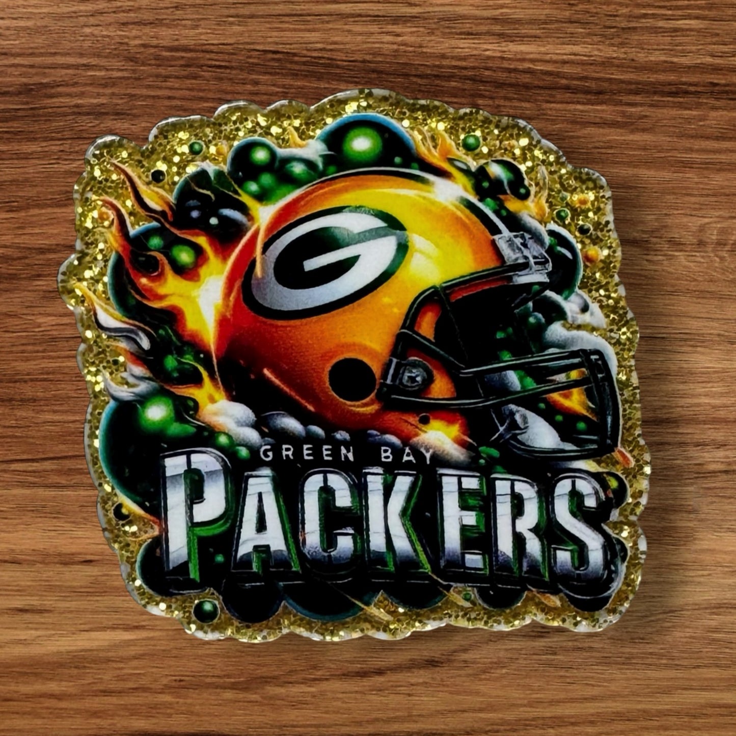 Football Acrylic Flatback