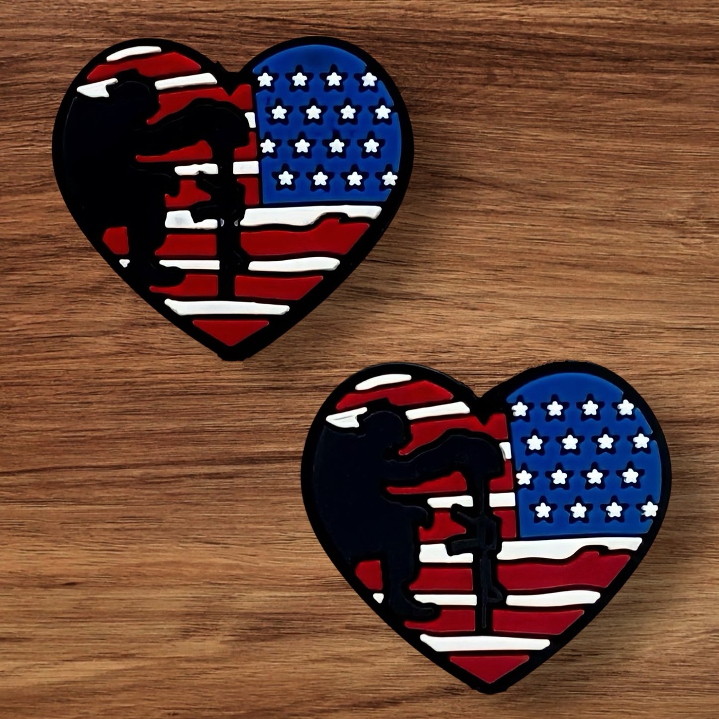 Patriotic Heart Focal