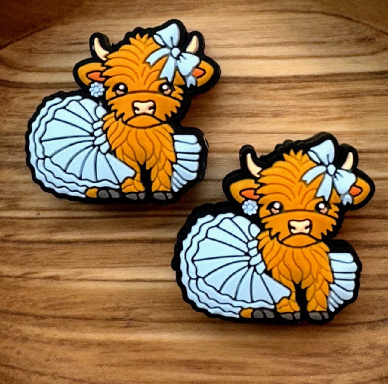 Cow In Blue Tutu Focal