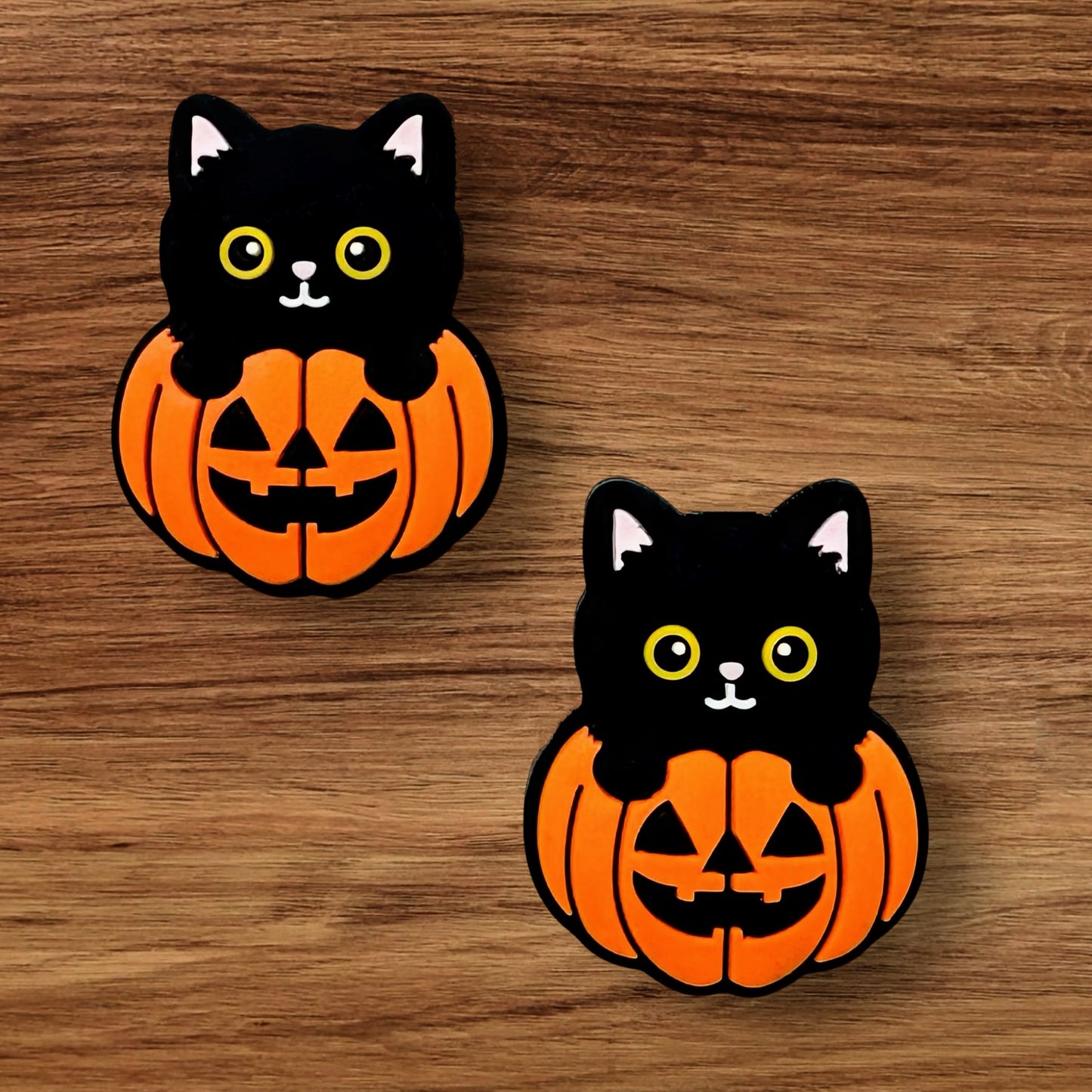 Cat In Pumpkin Focal