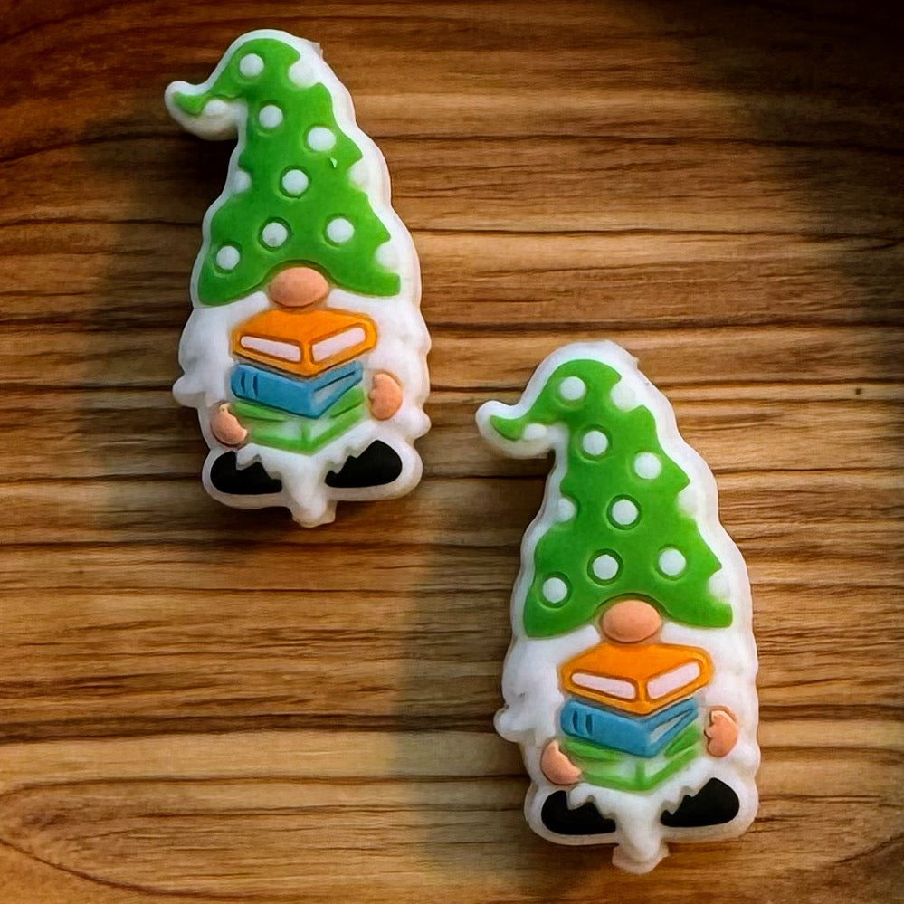 Gnome With School Books Focal