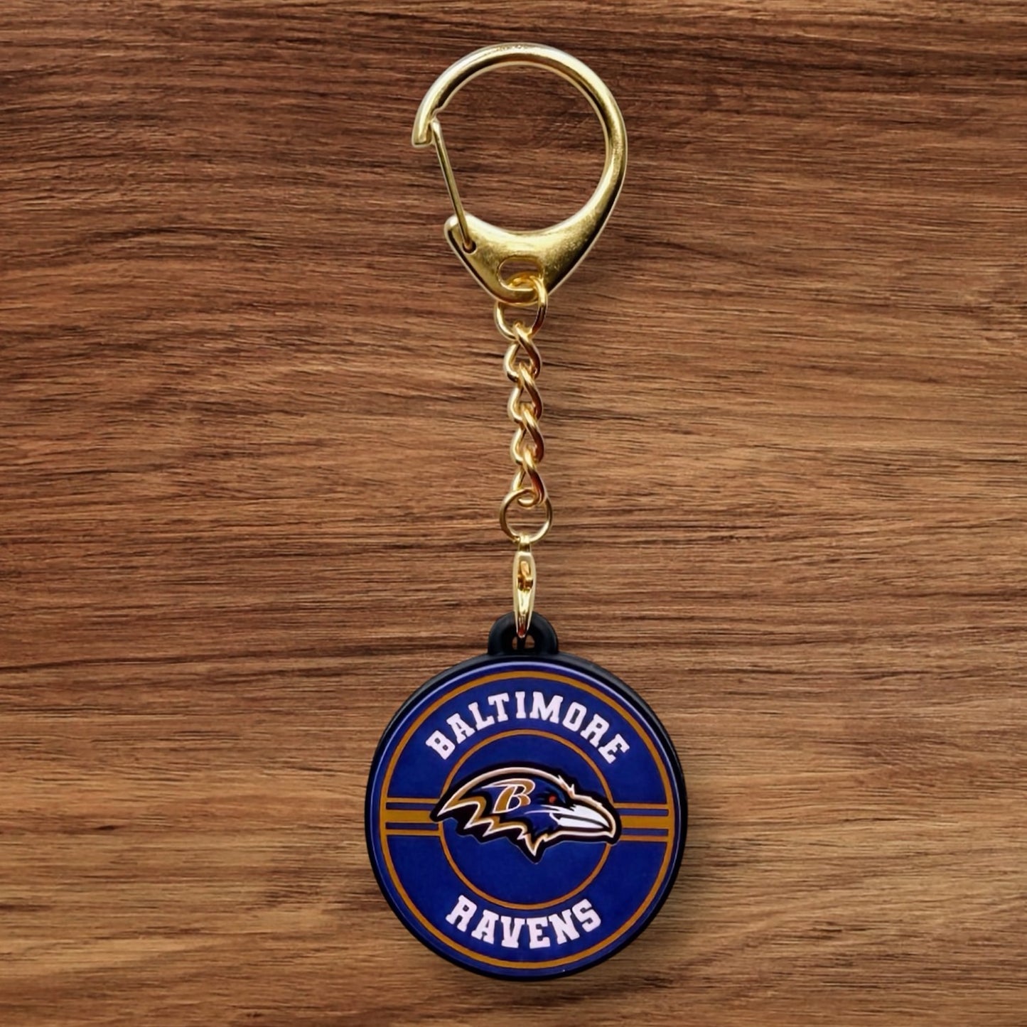 Baltimore Football Keychain