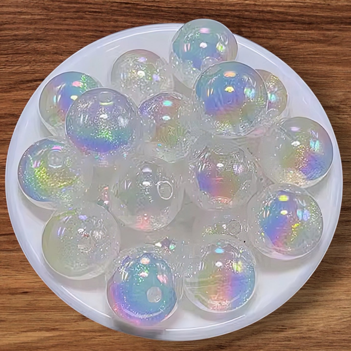 16mm Glow In The Dark Acrylic Bead