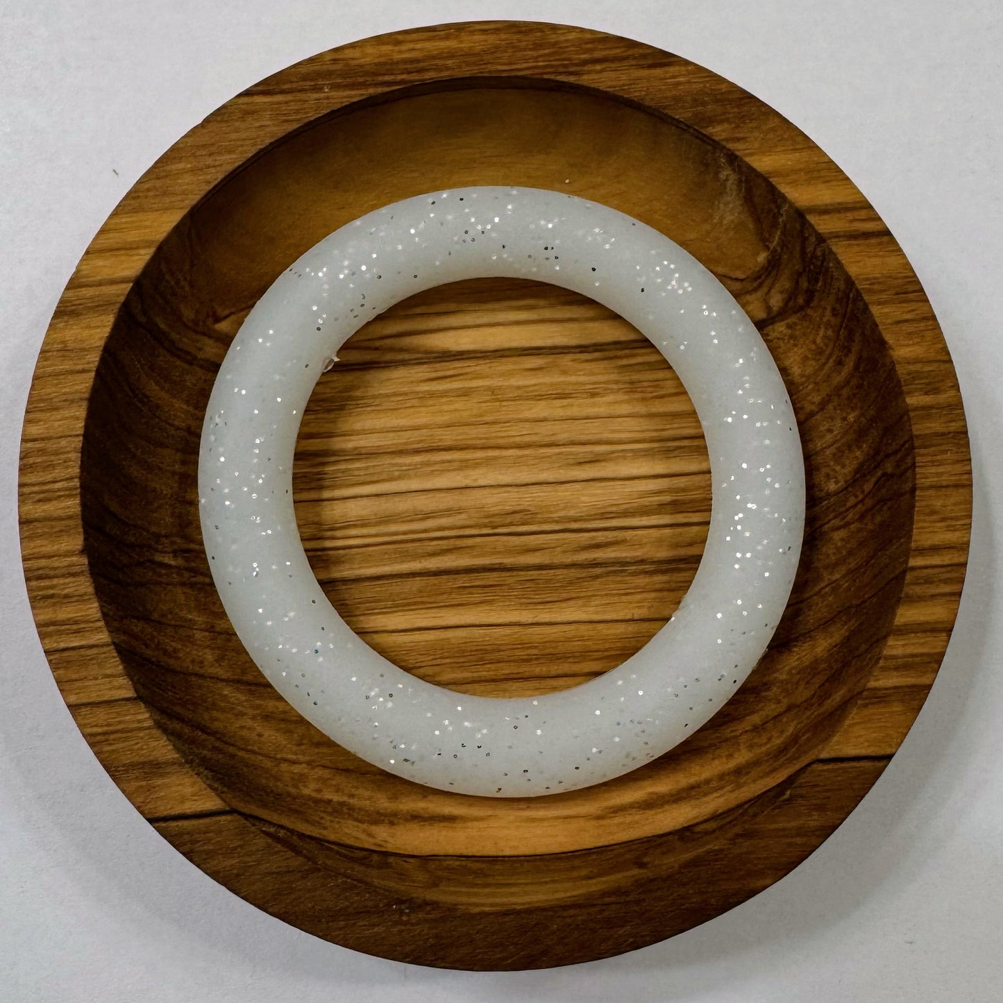 Neon Glitter Silicone Rings