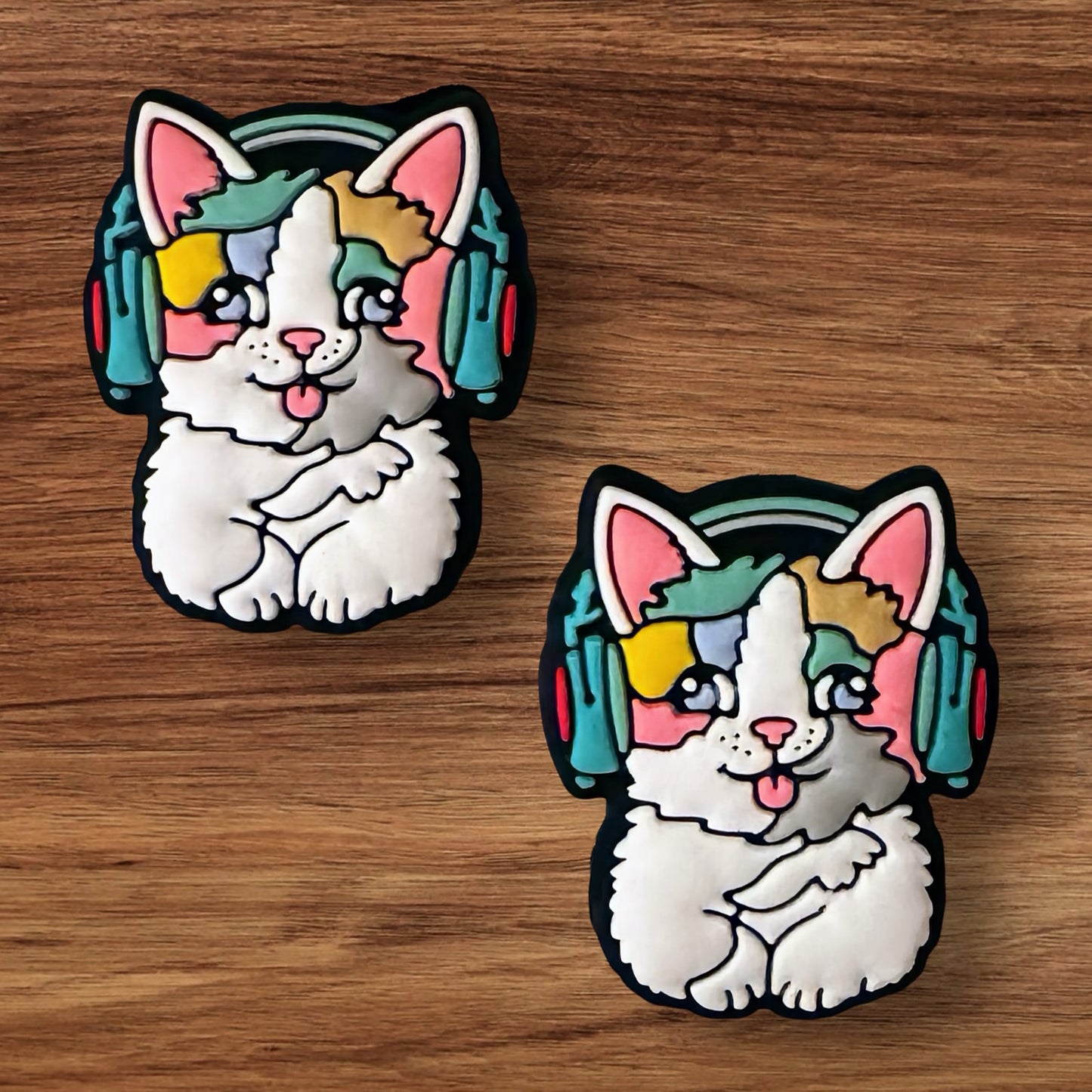 Cat With Headphones Focal