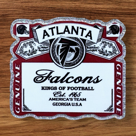 Football Acrylic Flatback