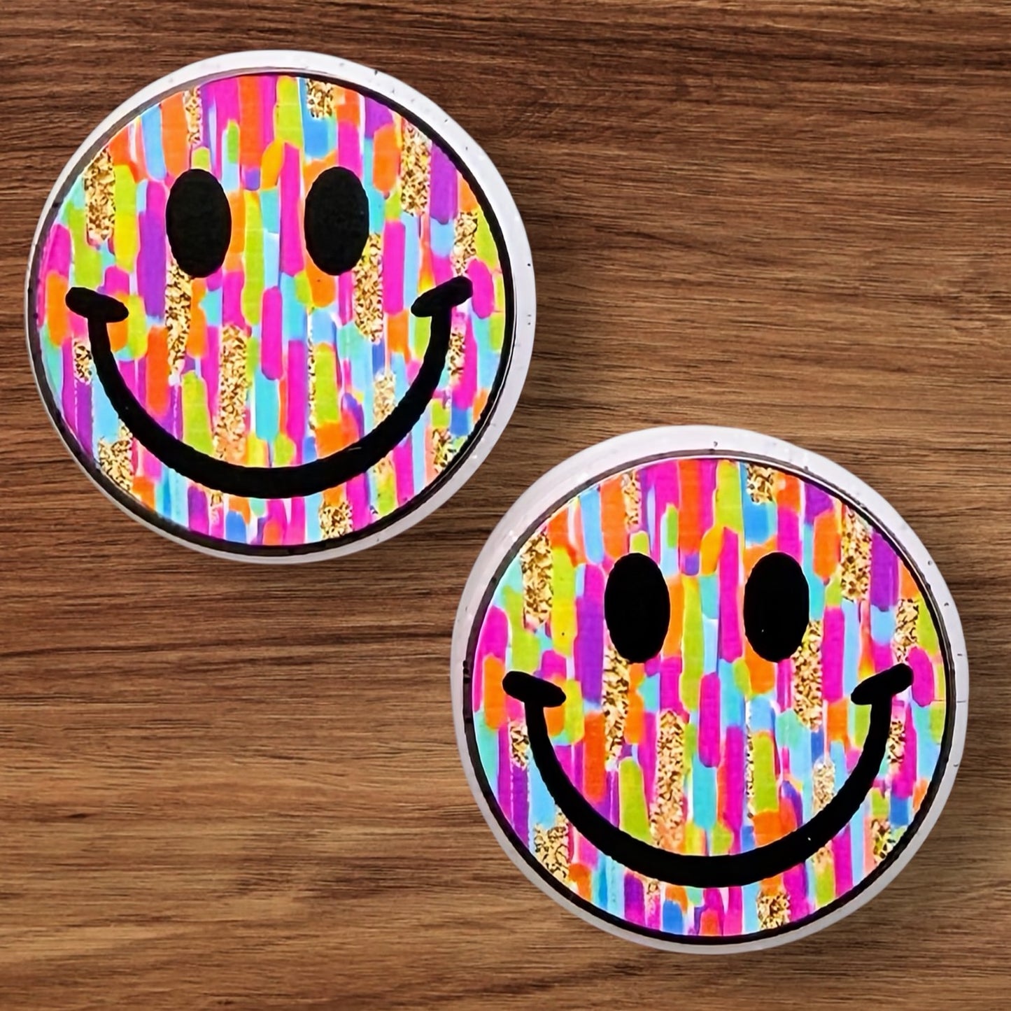 Colorful Happy Face Focal (Custom)