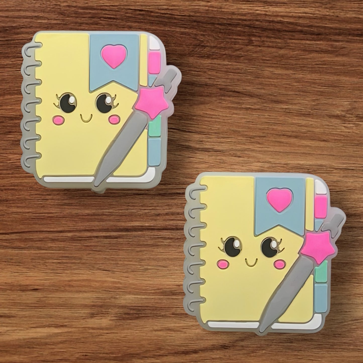 Pastel Happy Face Notebook Focal