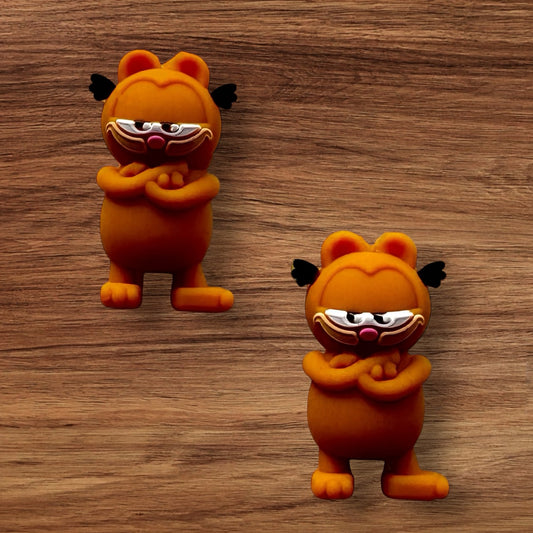 3-D Orange Cat Focal