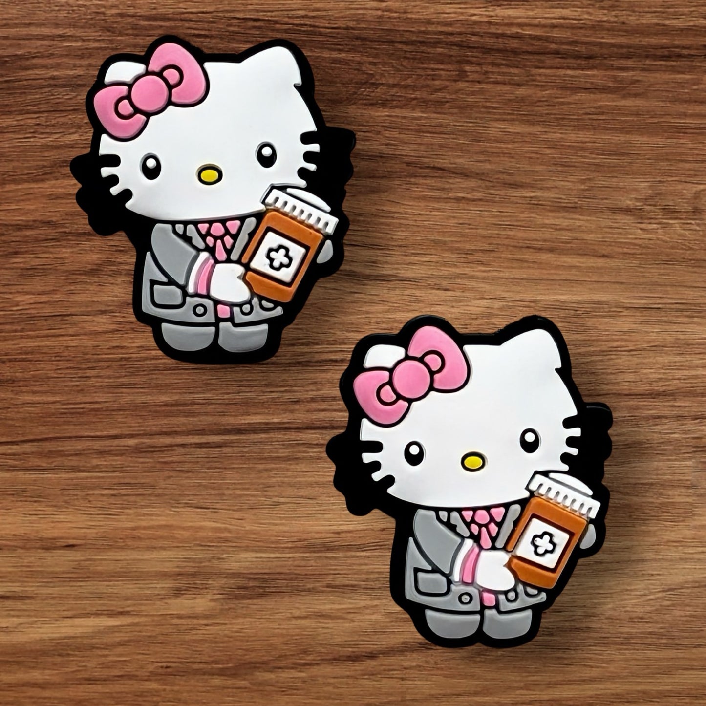 Kitty With Medicine Bottle Focal