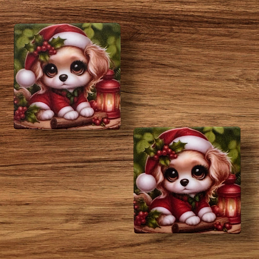Christmas Puppy Focal (Custom)
