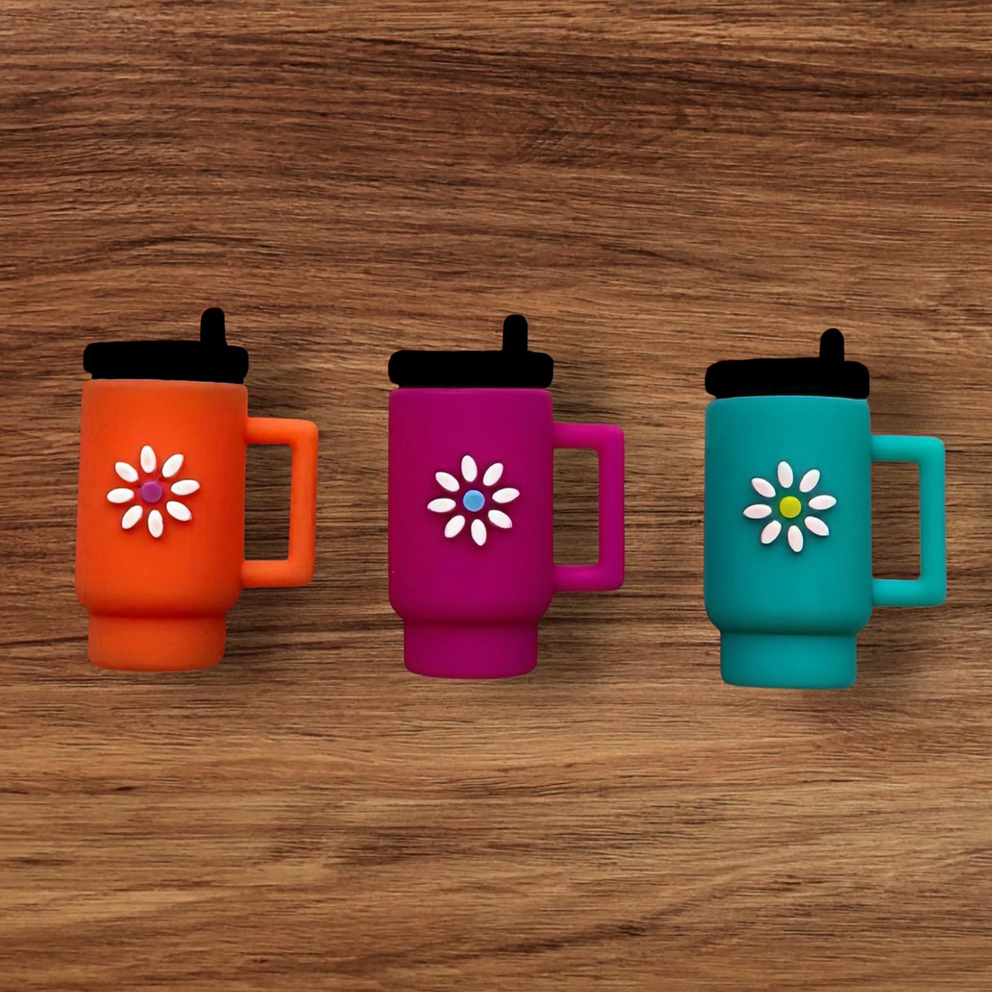 3-D Floral Tumbler Focal