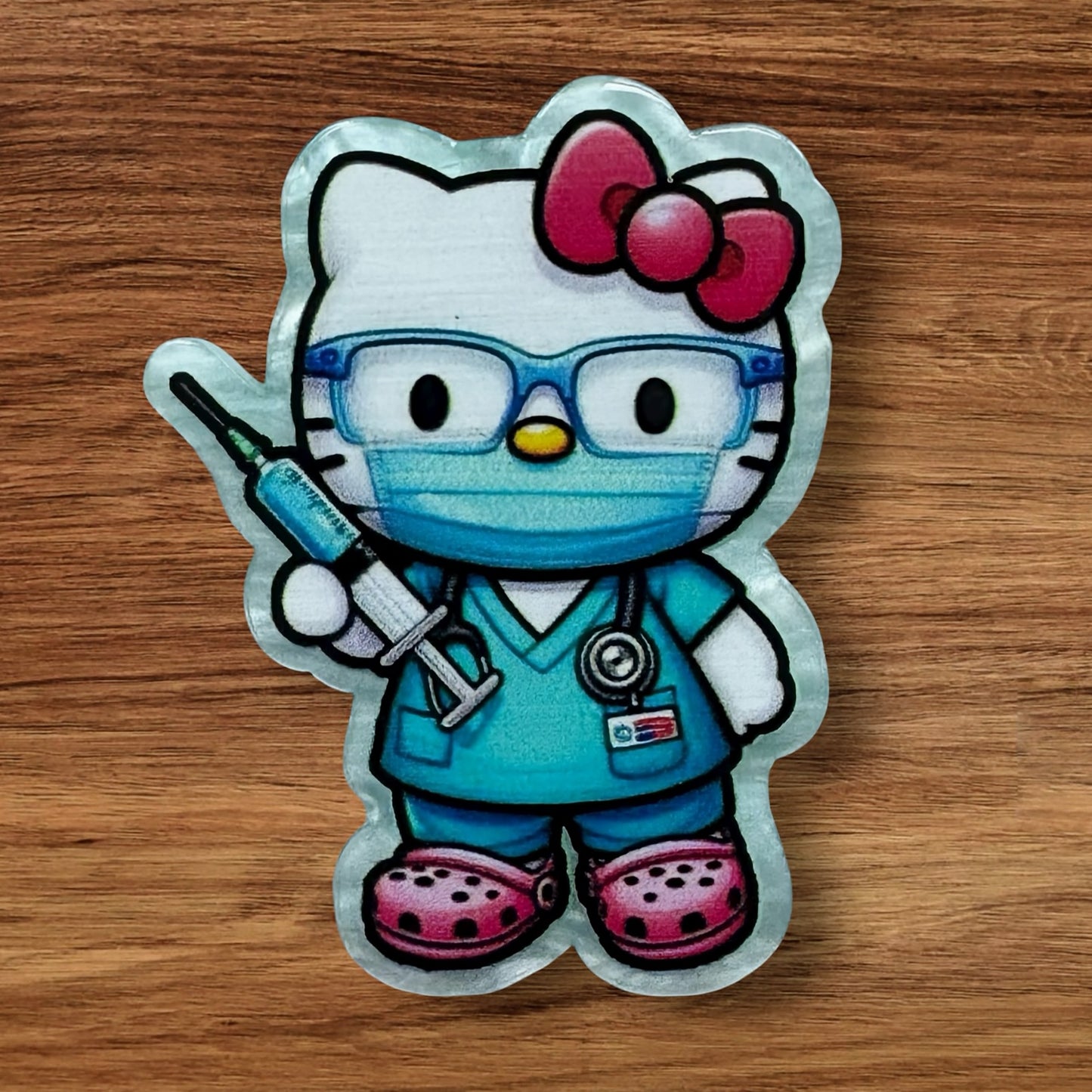 Nurse Kitty Acrylic Flatback