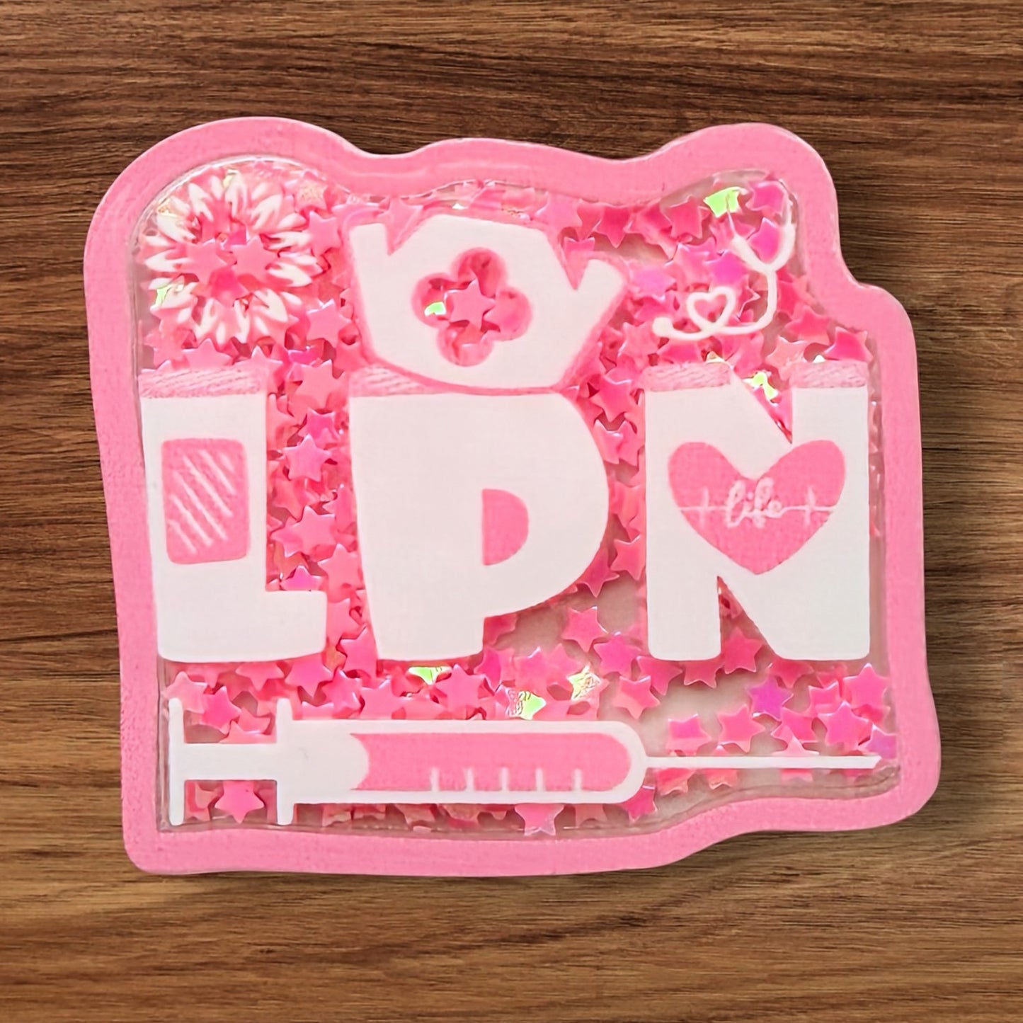 LPN Acrylic Shaker Flatback
