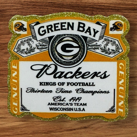 Football Acrylic Flatback