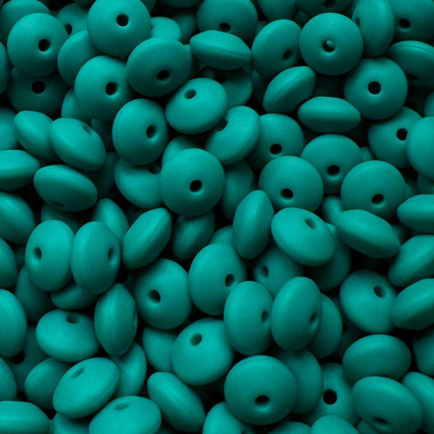 12mm Lagoon Silicone Lentil