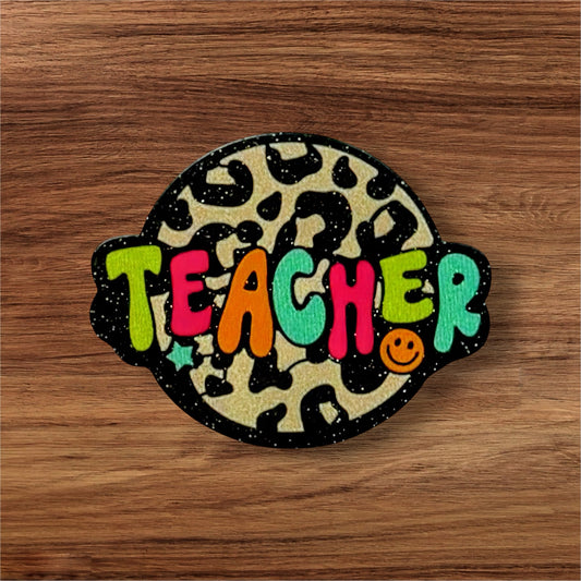 Retro Teacher Flatback