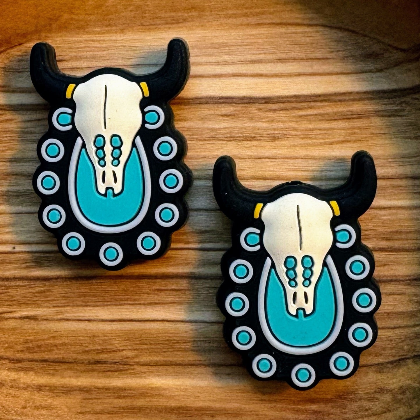 Skull & Turquoise Focal
