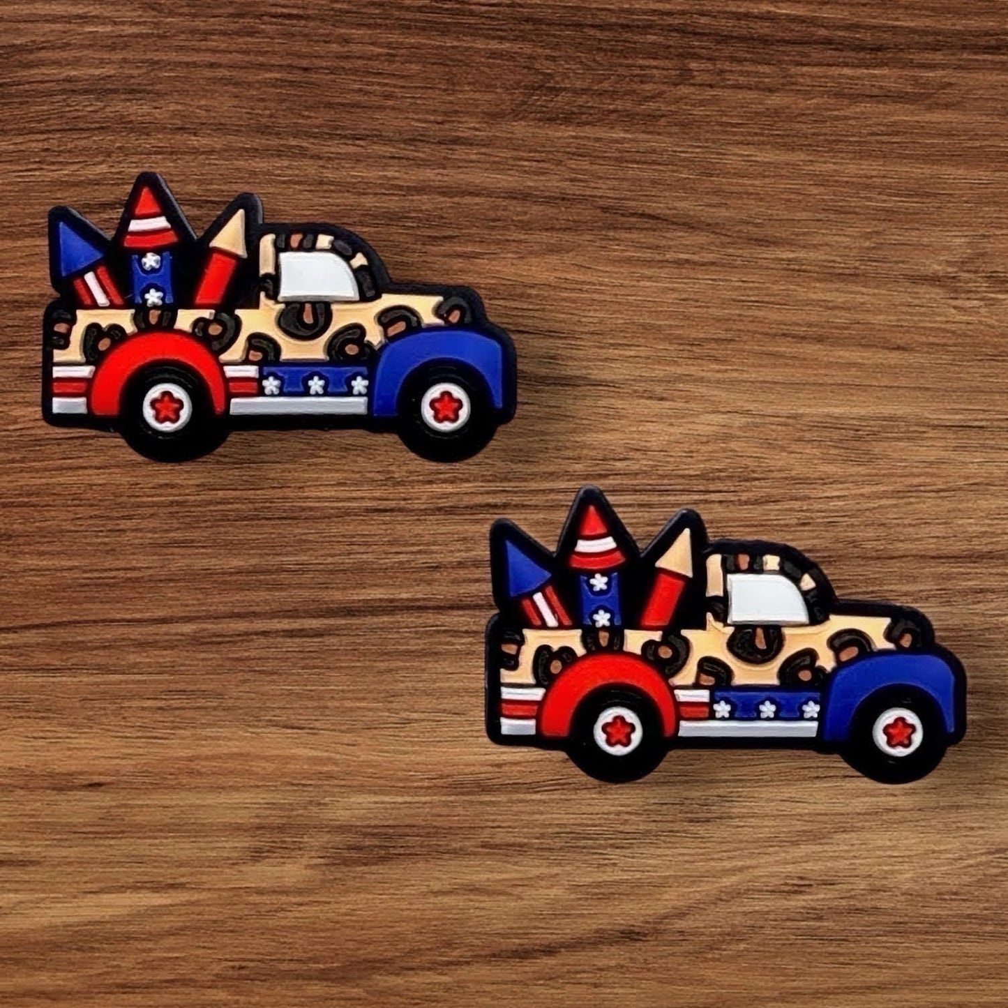 Patriotic Truck Focal