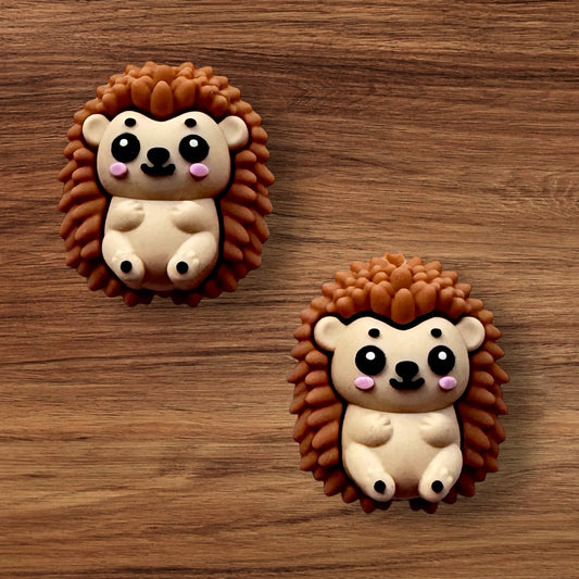 3-D Hedgehog Focal (Light Brown)
