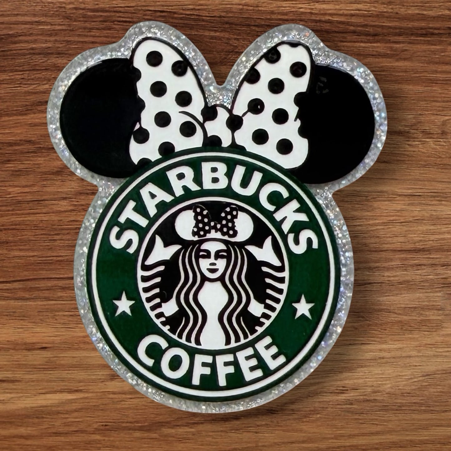 Mouse Coffee Acrylic Flatback