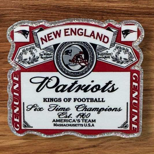 Football Acrylic Flatback