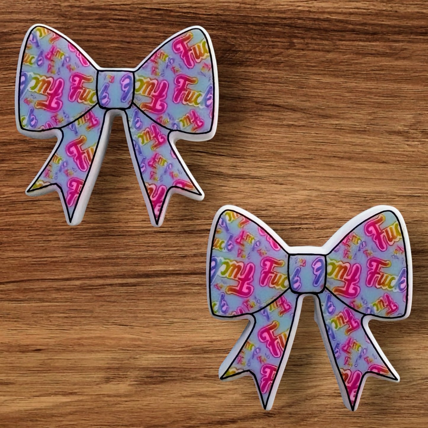Colorful F#%k Bow Focal (Custom)