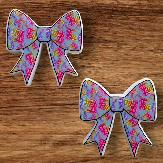 Colorful F#%k Bow Focal (Custom)