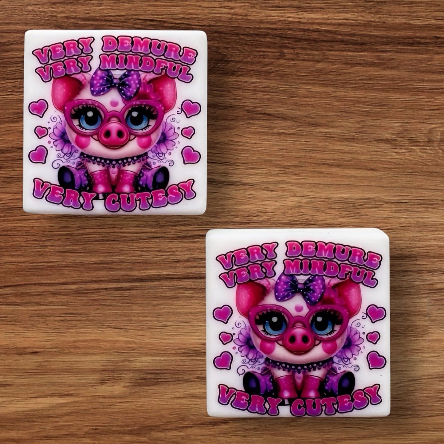 Very Demure Very Mindful Very Cutesy Focal (Custom)